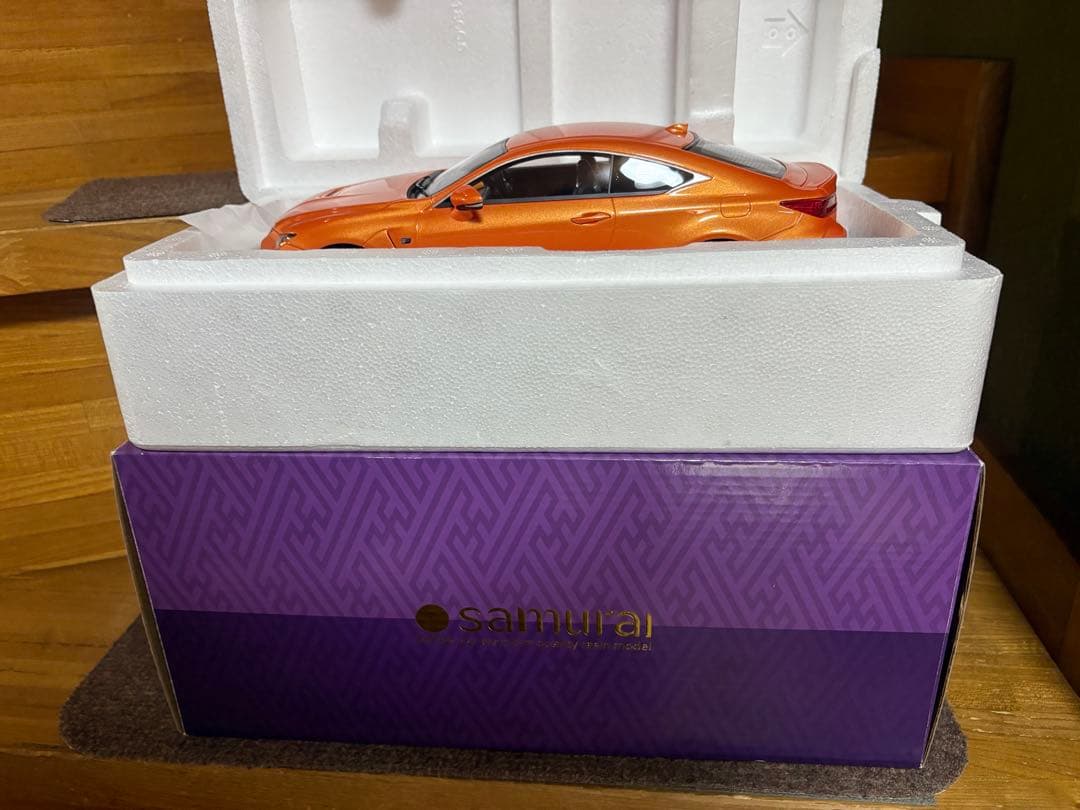 1/18 レクサス RC FラヴァオレンジCS 「SAMURAIシリーズ」