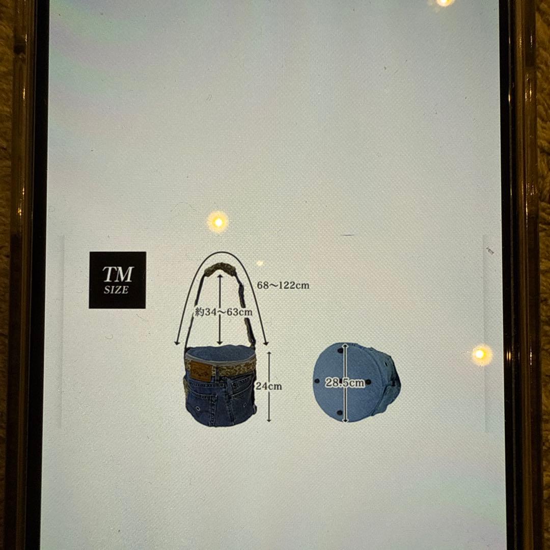 【断捨離値下げ】ルシアン•エ•サヨ　デニムトート 小型犬用