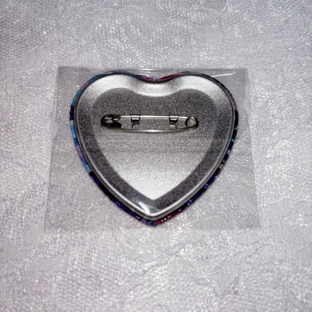 天城一彩 ホワイトデー ハート缶バッジ 72個