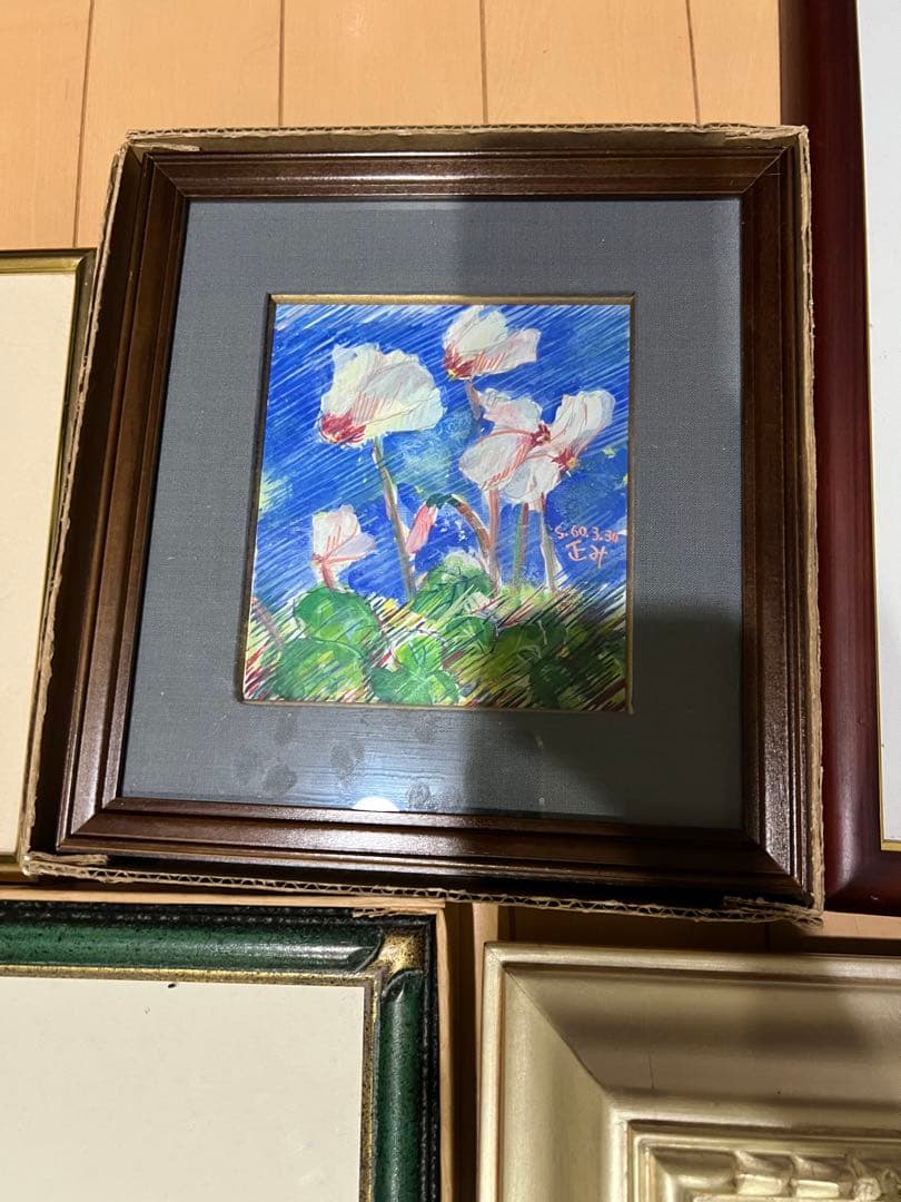 印象派風 水彩画セット 9枚セット