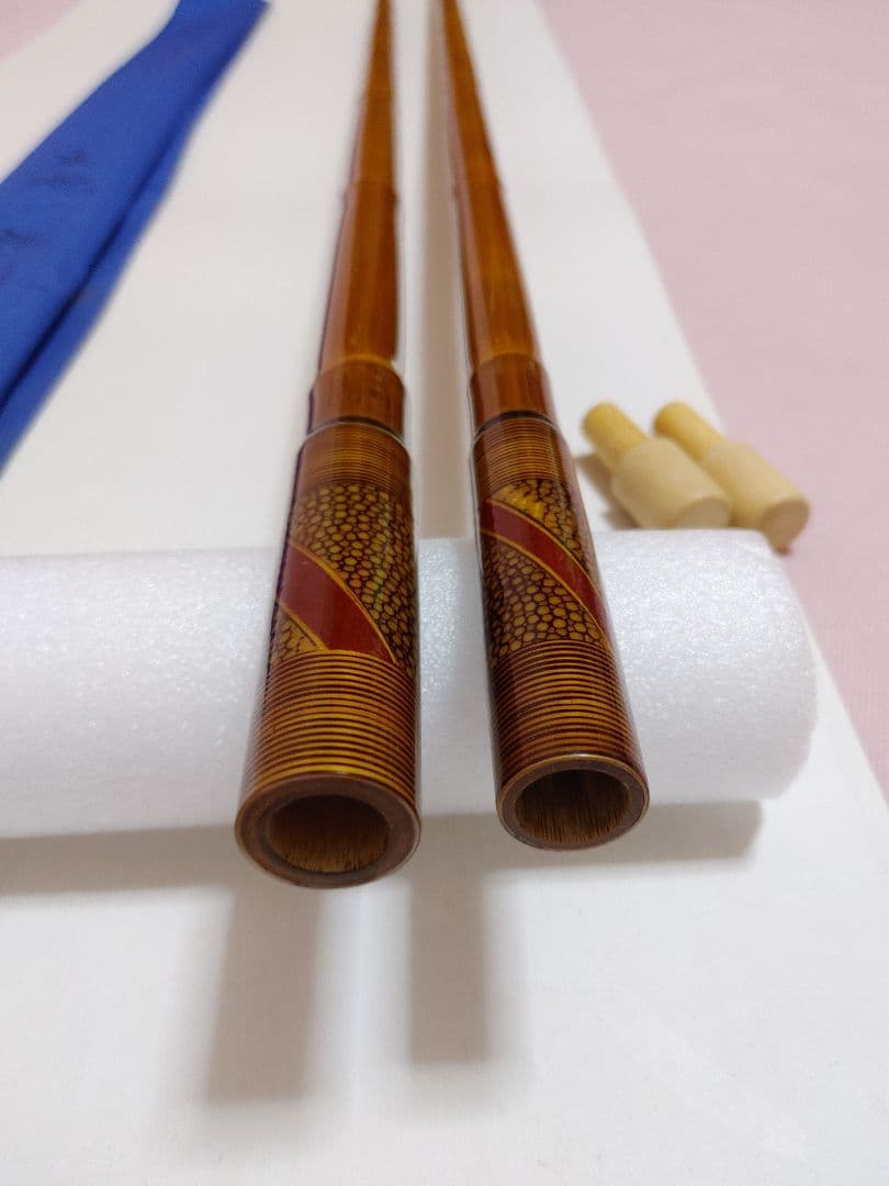 ヤ*ヲ様 光竹作　大地　誂剛凛　竿掛