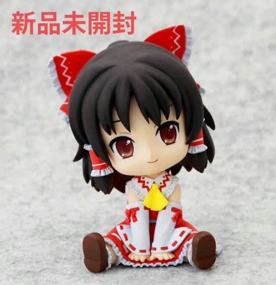 超希少 新品未開封 東方project 博麗霊夢 ぺたん娘 フィギュア