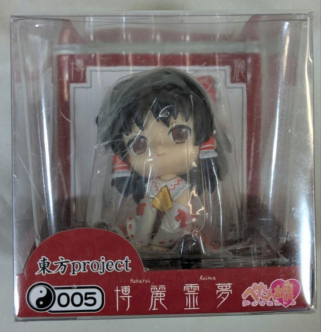 超希少 新品未開封 東方project 博麗霊夢 ぺたん娘 フィギュア