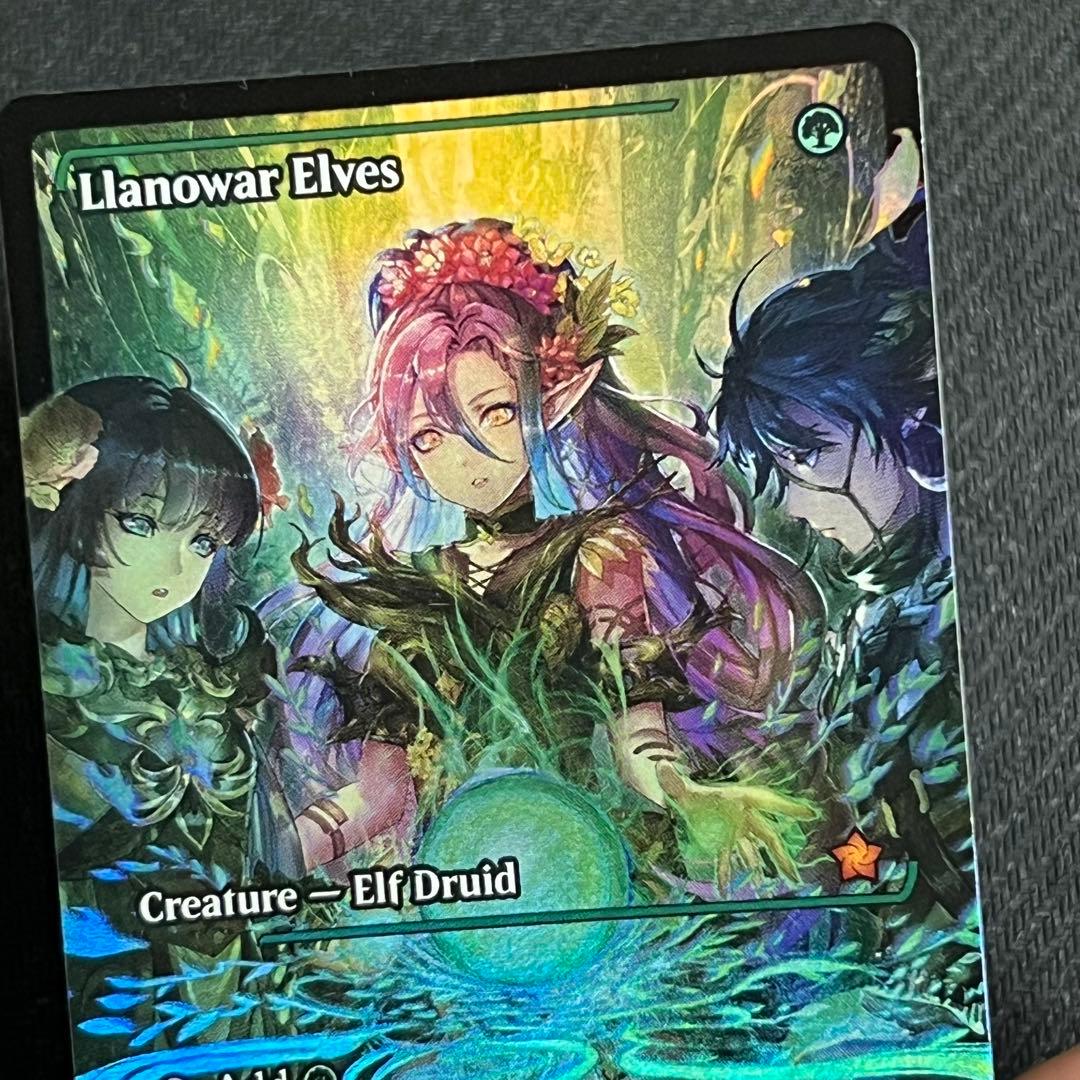 MTG ラノワールのエルフ ジャパンショーケース foil
