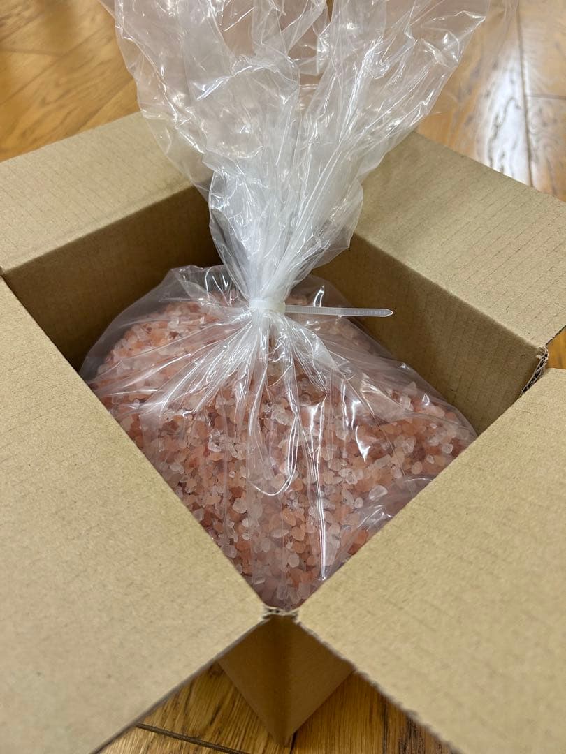 天然ミネラル塩15kg ヒマラヤローズソルト粒 大容量特価