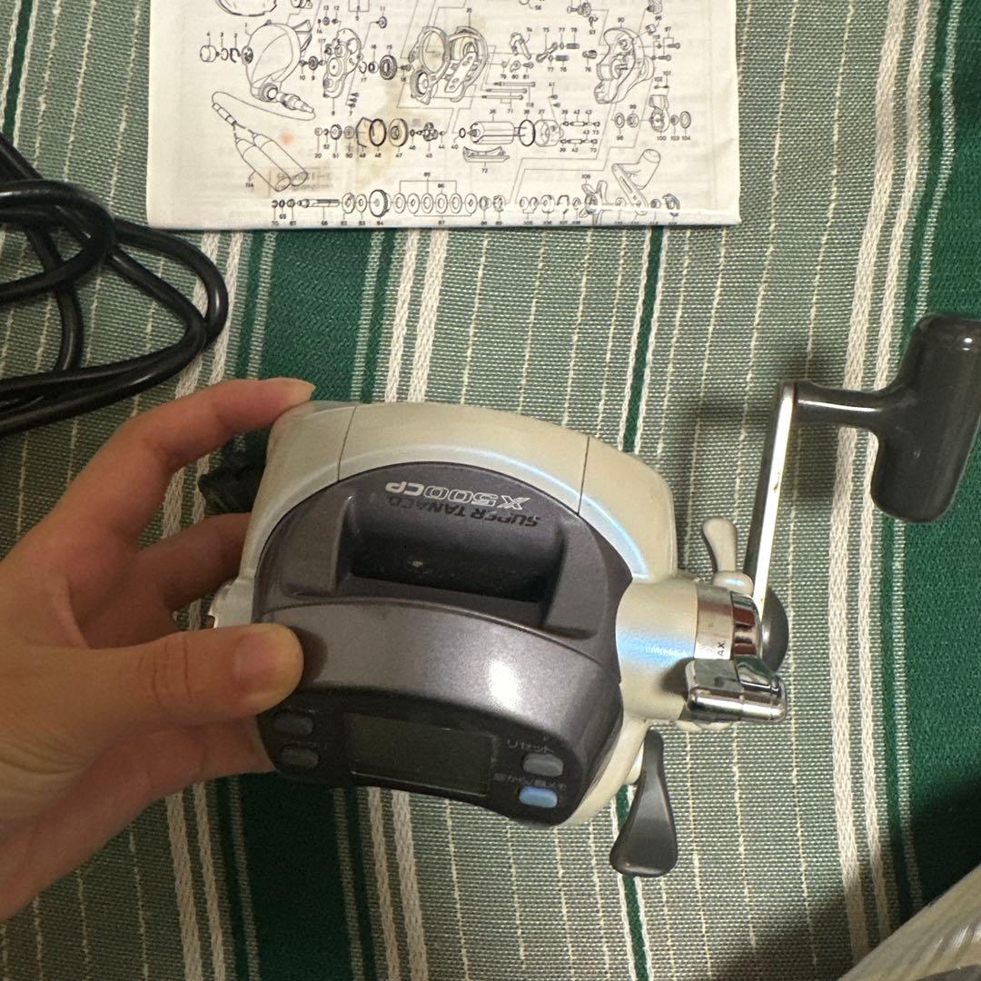 ダイワ　 SUPER TANACOM X 500 CP 電動リール ジャンク品