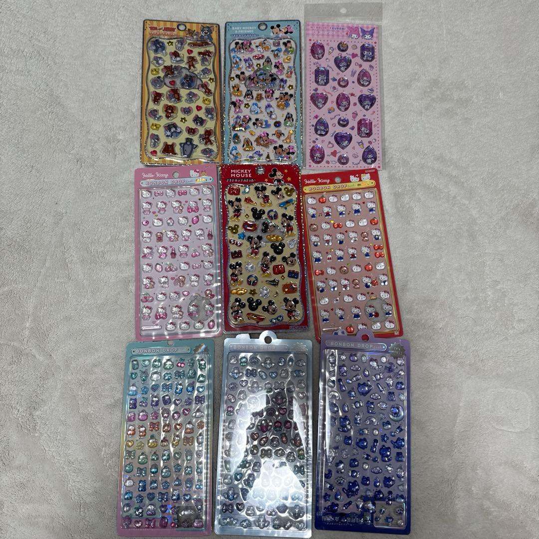 ボンボンドロップシール　サンリオ　9枚セット 確実正規品　即日発送可能