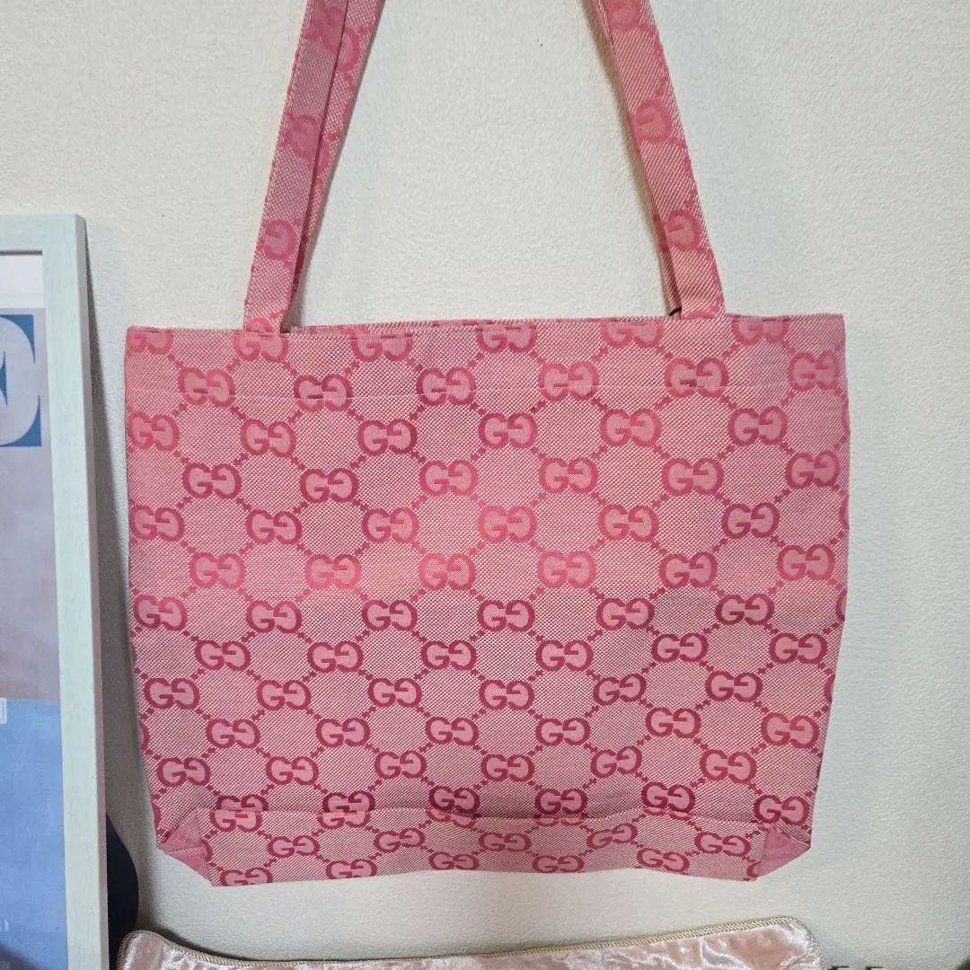 希少！1点のみ！GUCCI トートバッグ ノベルティ ピンク 大容量