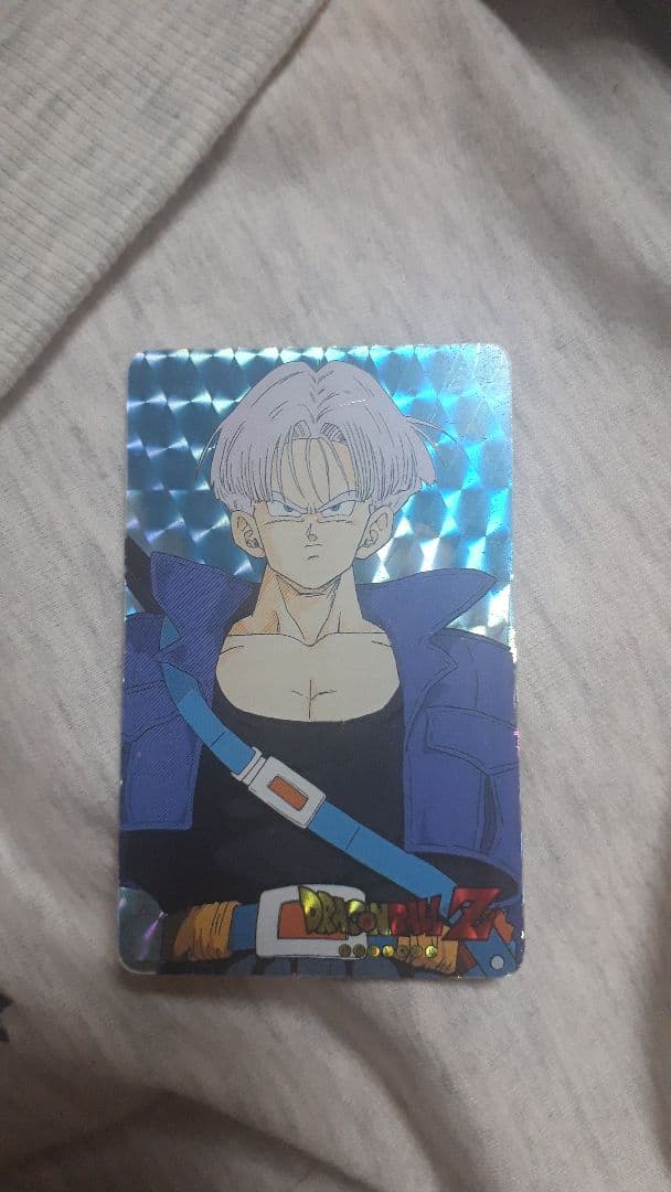 日清ヨーク　ドラゴンボール　トランクス　カードダス