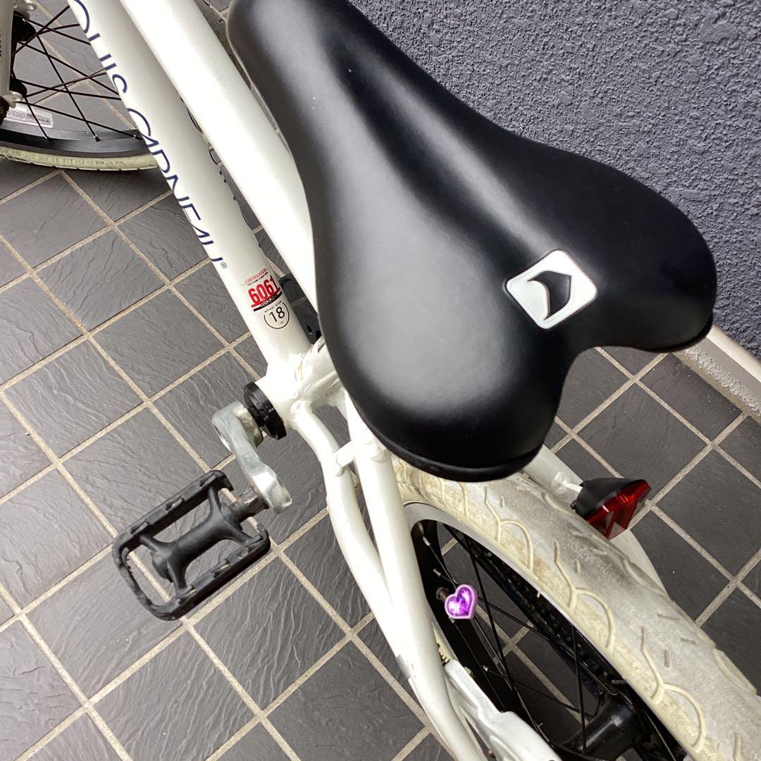 LOUIS GARNEAU　キッズ自転車 ホワイト18インチ