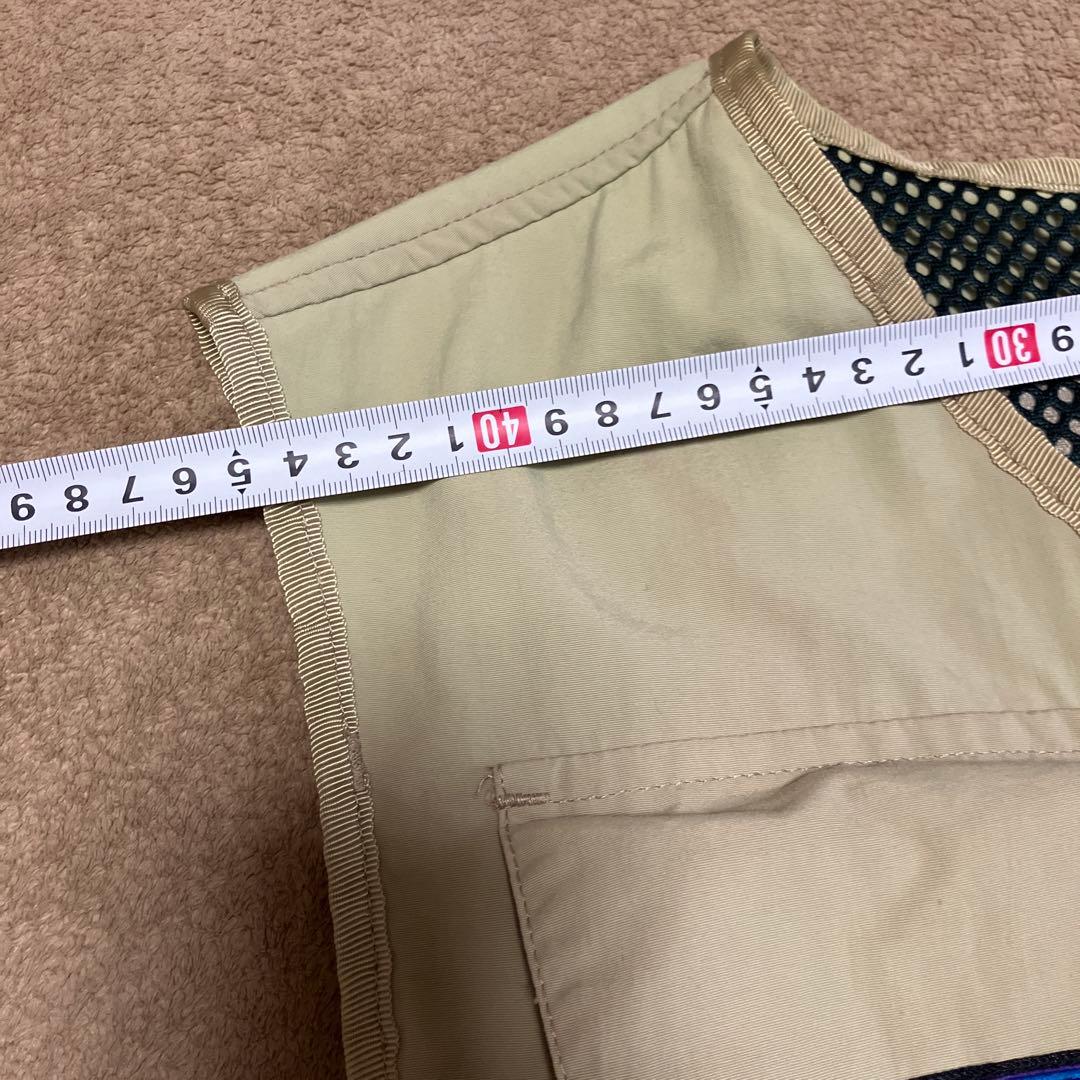 パタゴニア　フィッシングベスト　ベージュ　貴重　90年代　ヴィンテージ　L