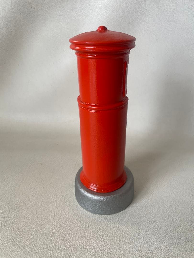 南部鉄器 岩鋳 Iwachu ポスト型貯金箱 郵便差出箱1号 丸型 箱付き