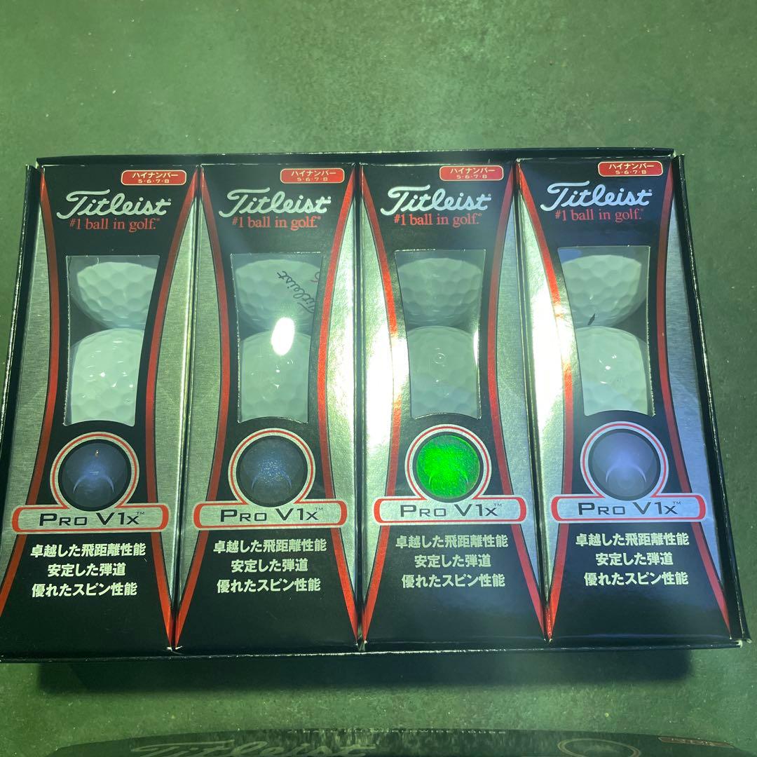 Titleist Pro V1x ゴルフボール 新品未使用