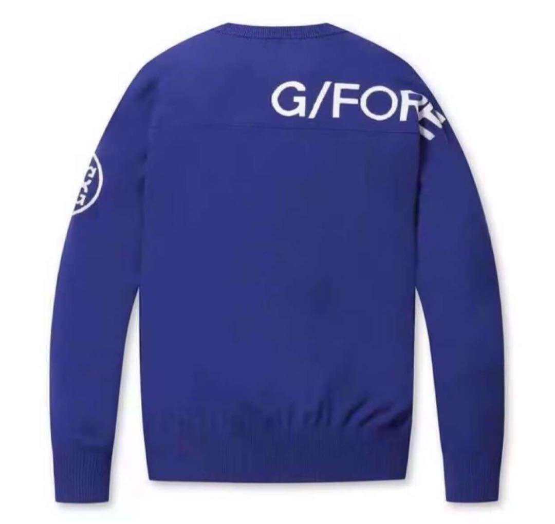 ジーフォアゴルフ メンズ 長袖 セーター新品春秋