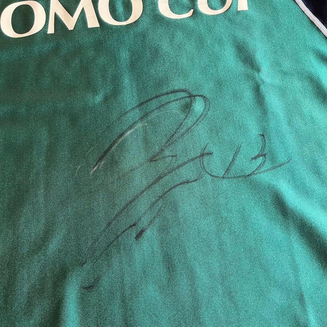 【非売品】JOMO CUP 柳沢敦 サイン入りユニフォーム ミズノ製