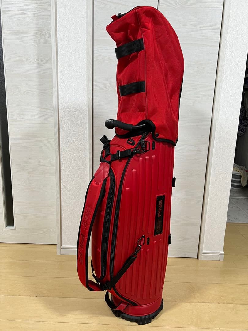 【美品】PING / ピン キャディバッグ レッド