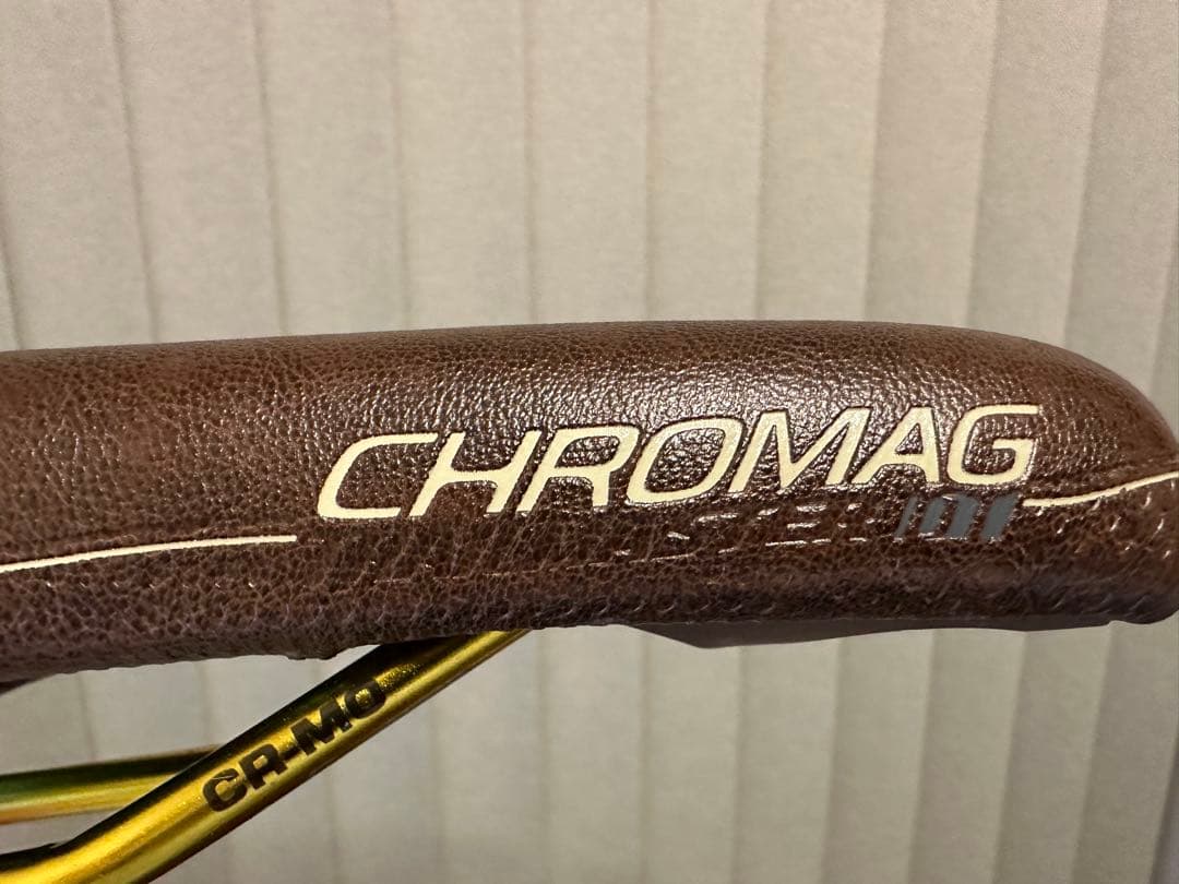 CHROMAG TRAILMASTER サドル　クロモリレール　ブラウン