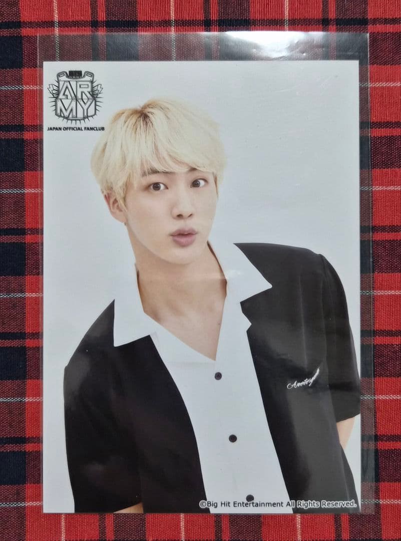 BTS 防弾少年団 バンタン ジン FC継続特典 フォト