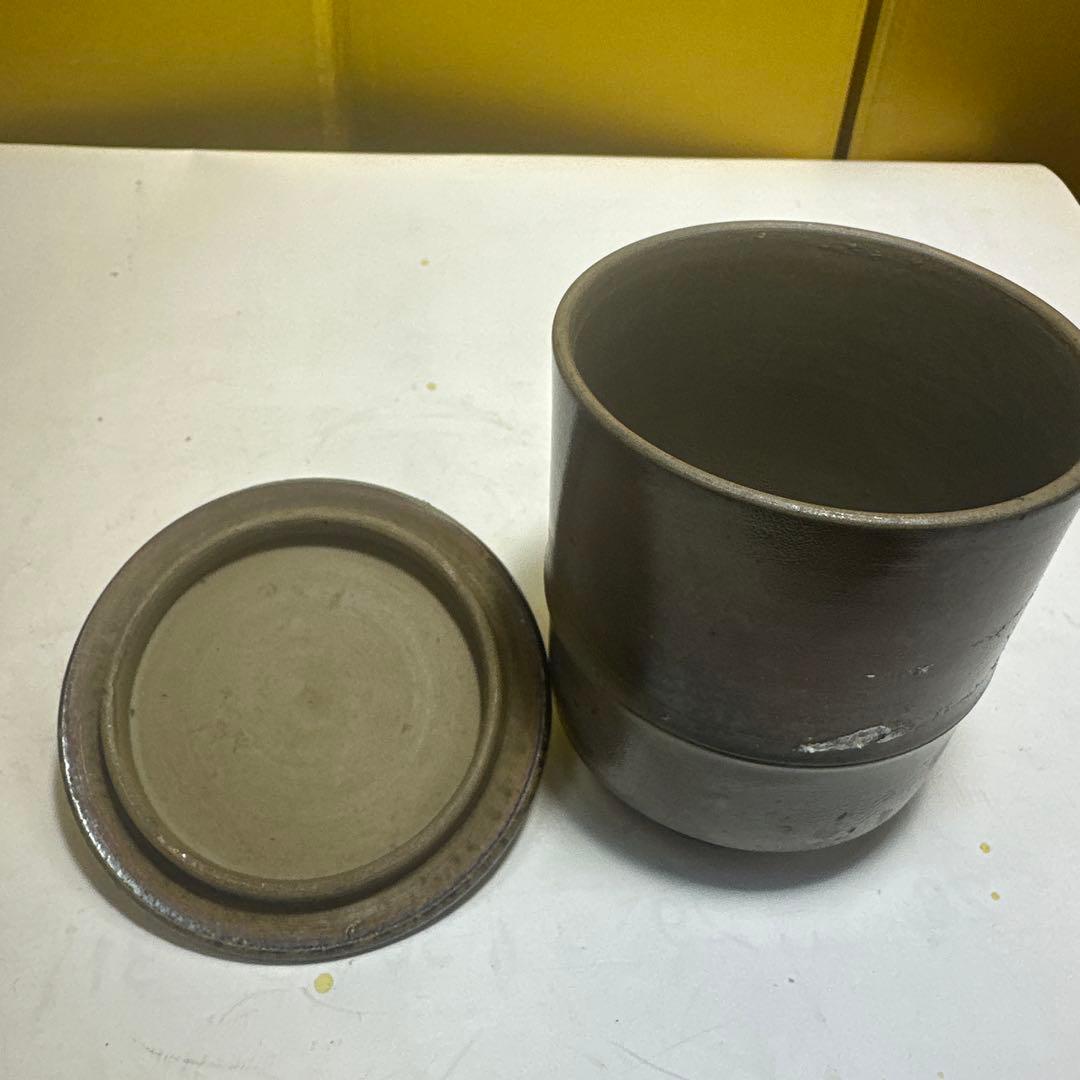 岡山県重要無形文化財 ，三代目，松田華山 ，備前焼 ，ぐい呑