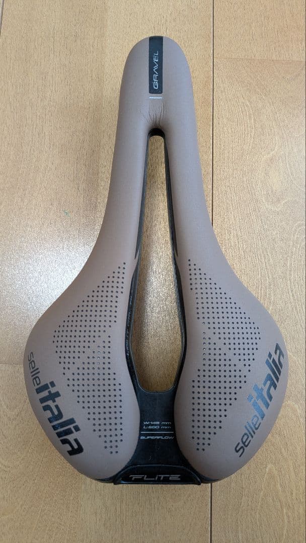Flite Boost グラベル Ti316 スーパーフロー ブラウン