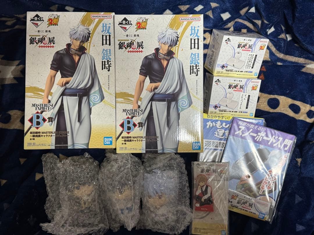 一番くじ　銀魂　20周年記念　銀魂展　坂田銀時　セット