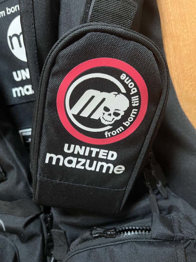 mazume MZX.CORE ブラック フィッシングベスト