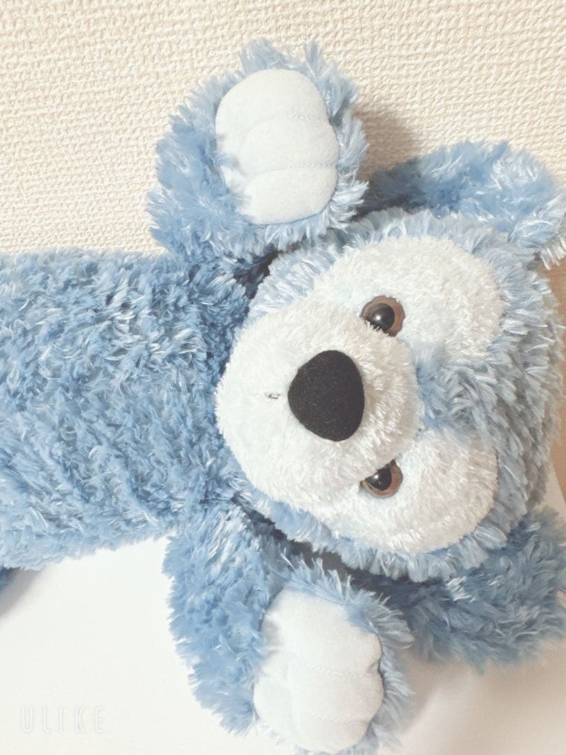 wdw ダッフィー ブルー　ディズニーベア　ぬいぐるみ