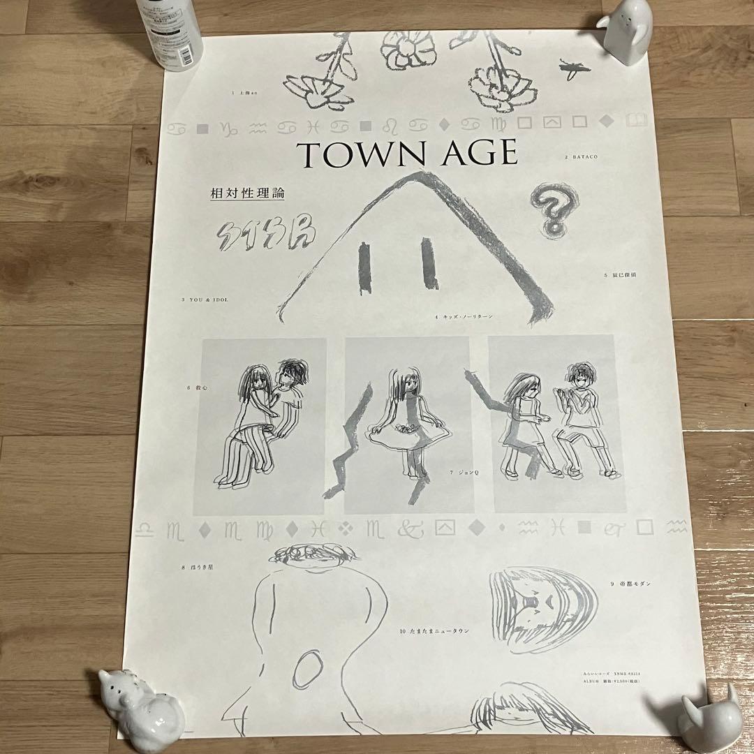 相対性理論 回析 TOWN AGE 変数 ポスター セット売り