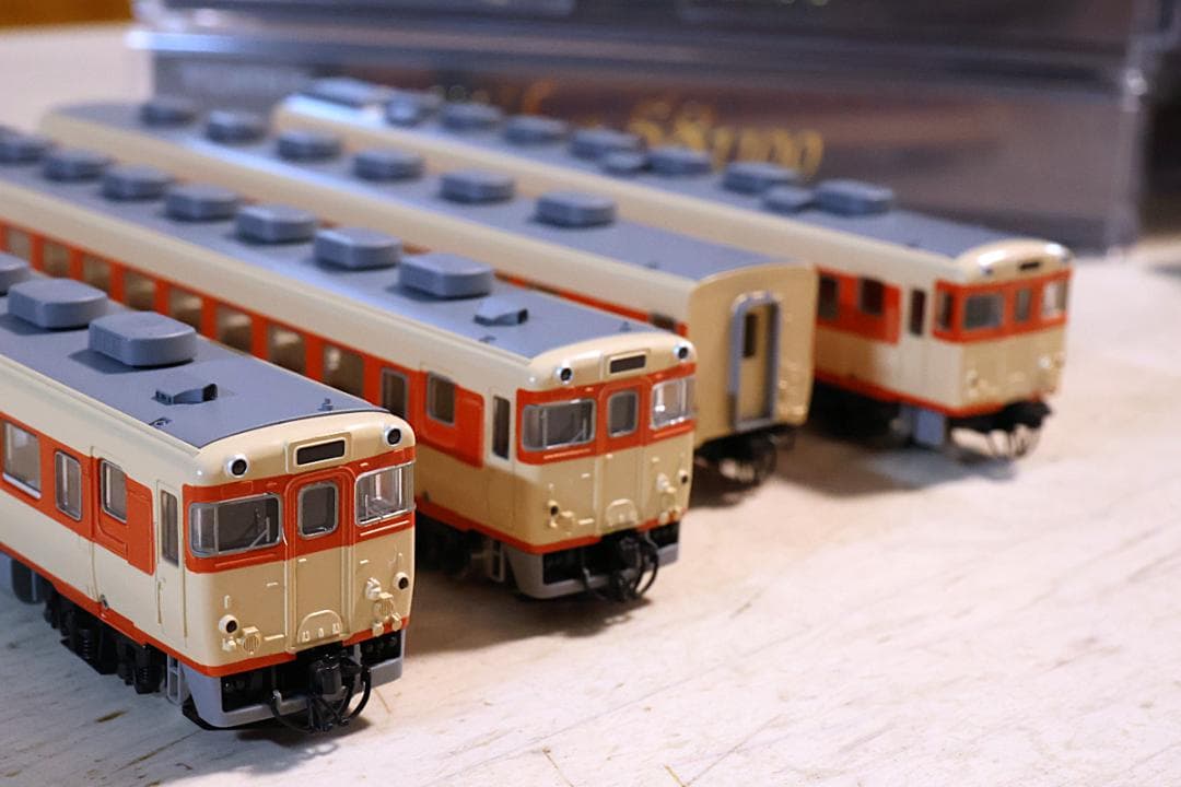 【未使用・未走行・保管品】TOMIX 2425他 キハ58系 ４輛セット