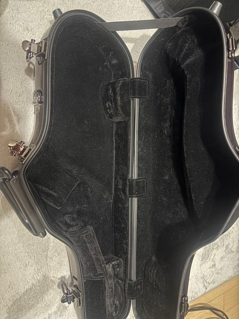 アルトサックスケース パープル ハードケース