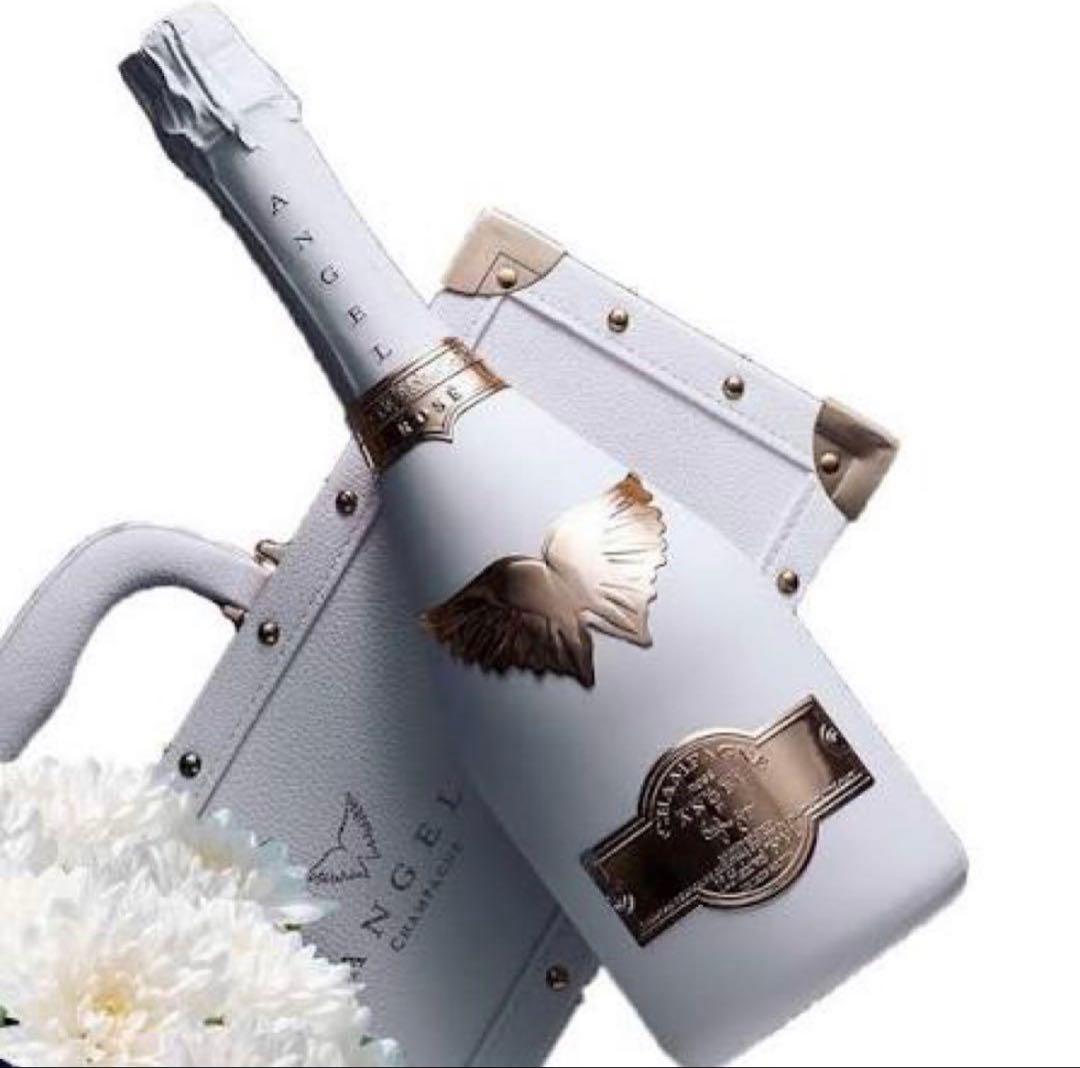 ち*ぶ様 エンジェル シャンパン ロゼ ホワイト 箱付き　750ml 【新品，未