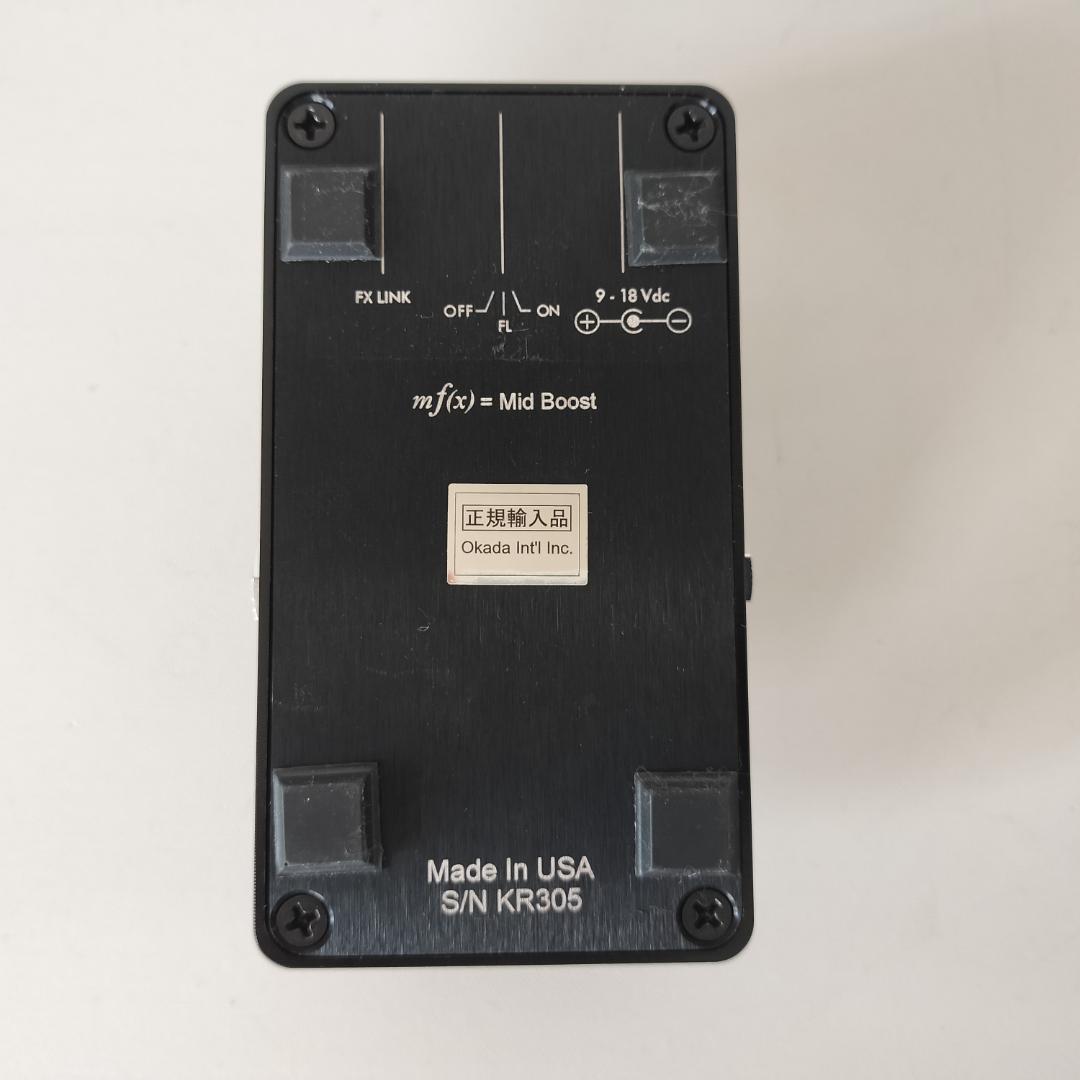 Suhr Koko Boost Reloaded（クリーン・ブースター）