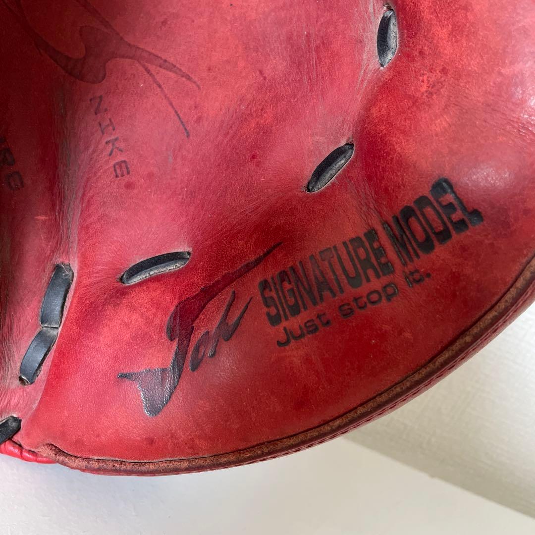 ⭐️ NIKE ナイキ キャッチャーミット 少年 ジュニア 城島モデル レッド⭐️