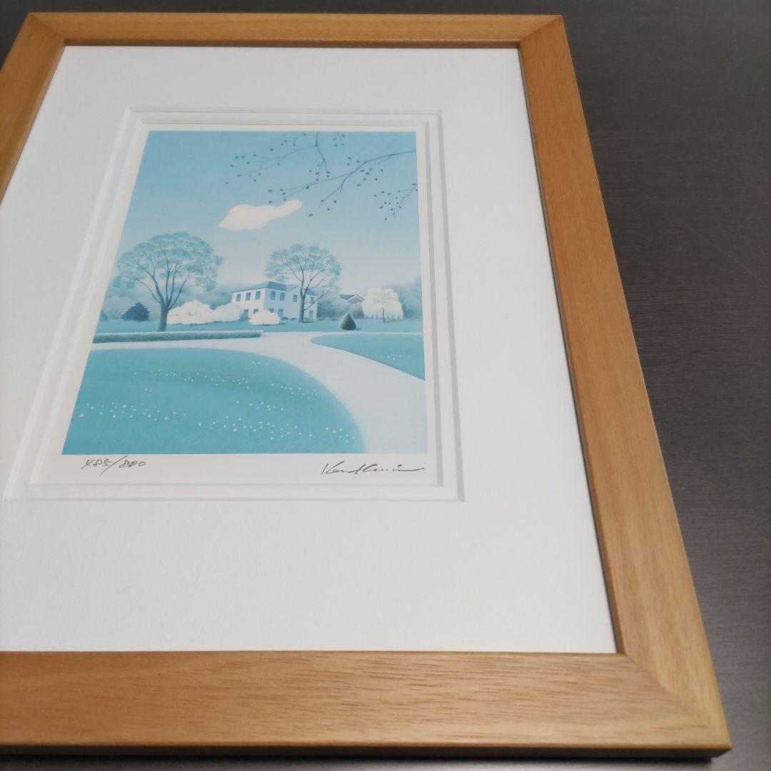 黒井 健 額装 ダイヤモンドスクリーニング☆直筆サイン・エディション有☆限定版画