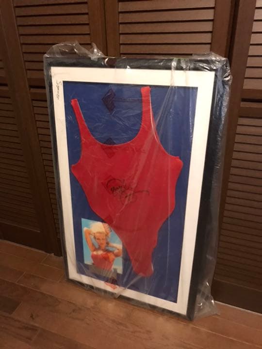 Pamela Anderson パメラアンダーソン　直筆　サイン入り　額装