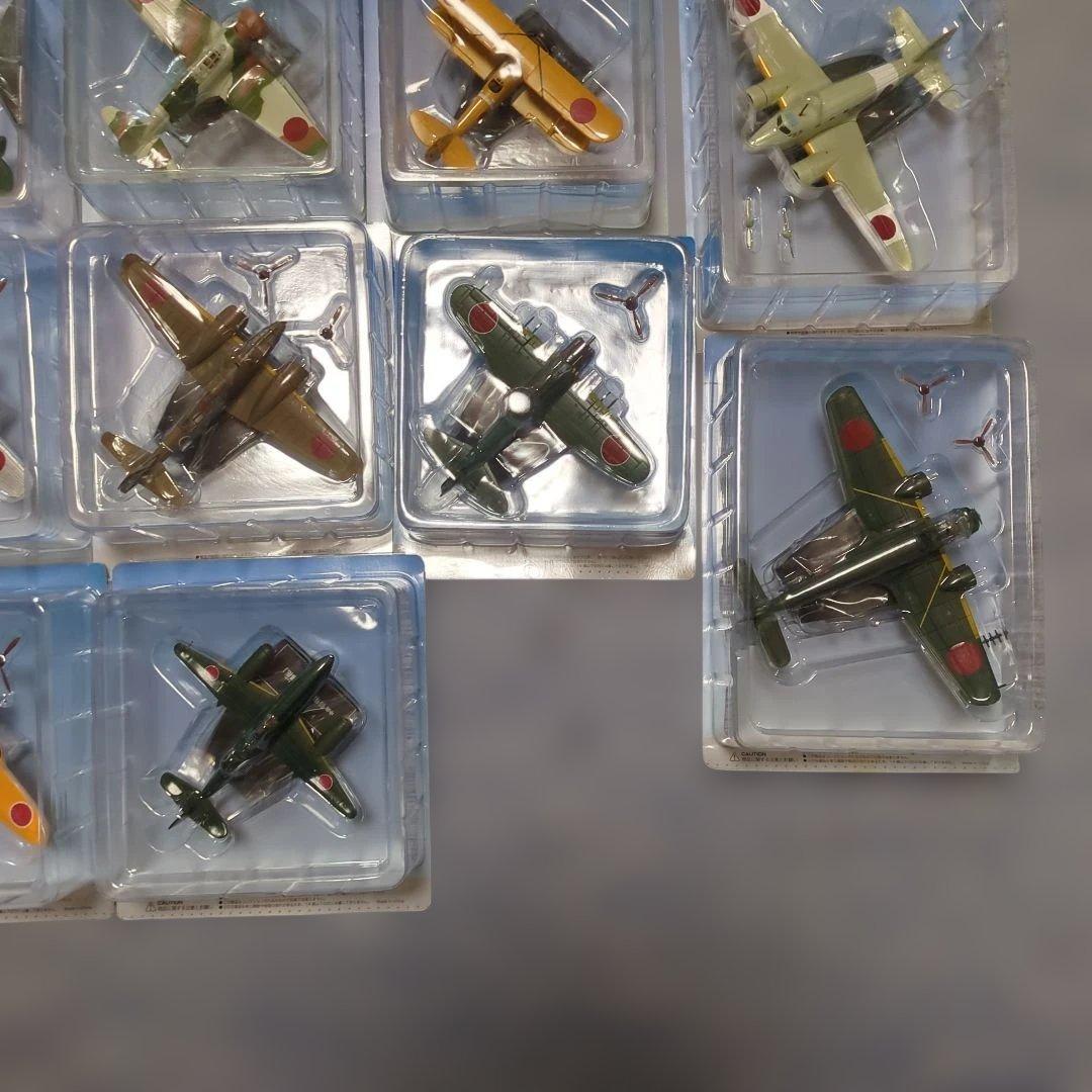 日本陸海軍機大百科　第４８号〜６９号 新品未開封模型２２個セット