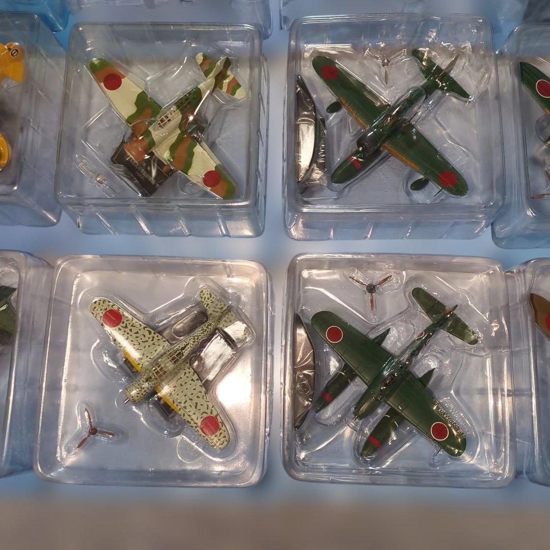 日本陸海軍機大百科　第４８号〜６９号 新品未開封模型２２個セット