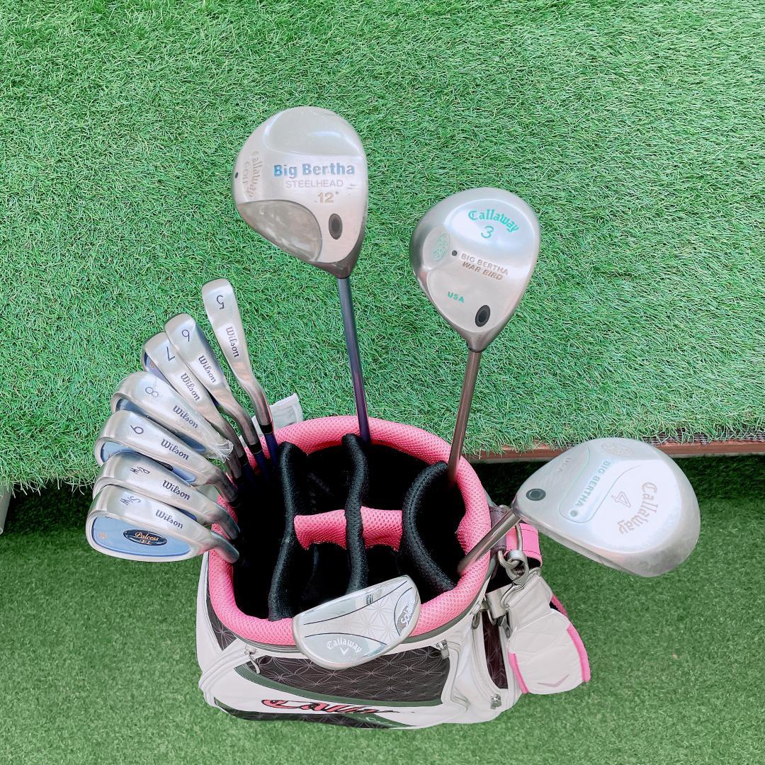 キャロウェイ 初心者 レディース ゴルフクラブ フルセット 11本　N2447