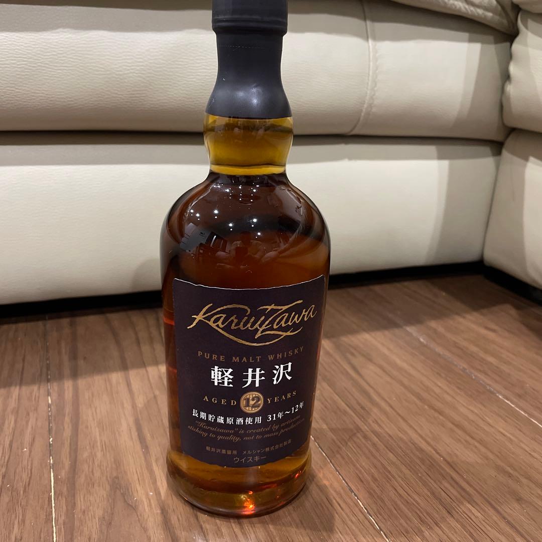 メルシャン 軽井沢12年 ピュアモルトウイスキー　31年〜12年　初期ラベル