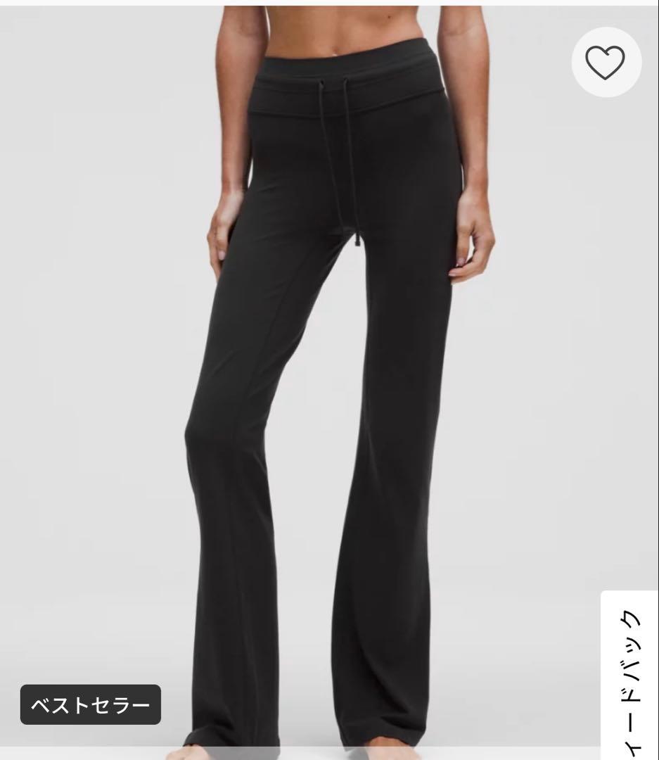 ルルレモン ハイライズブーツカットパンツ