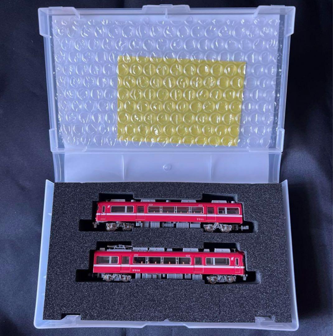 グリーンマックス 名鉄7700系白帯車 (妻面窓付き)30350・30351