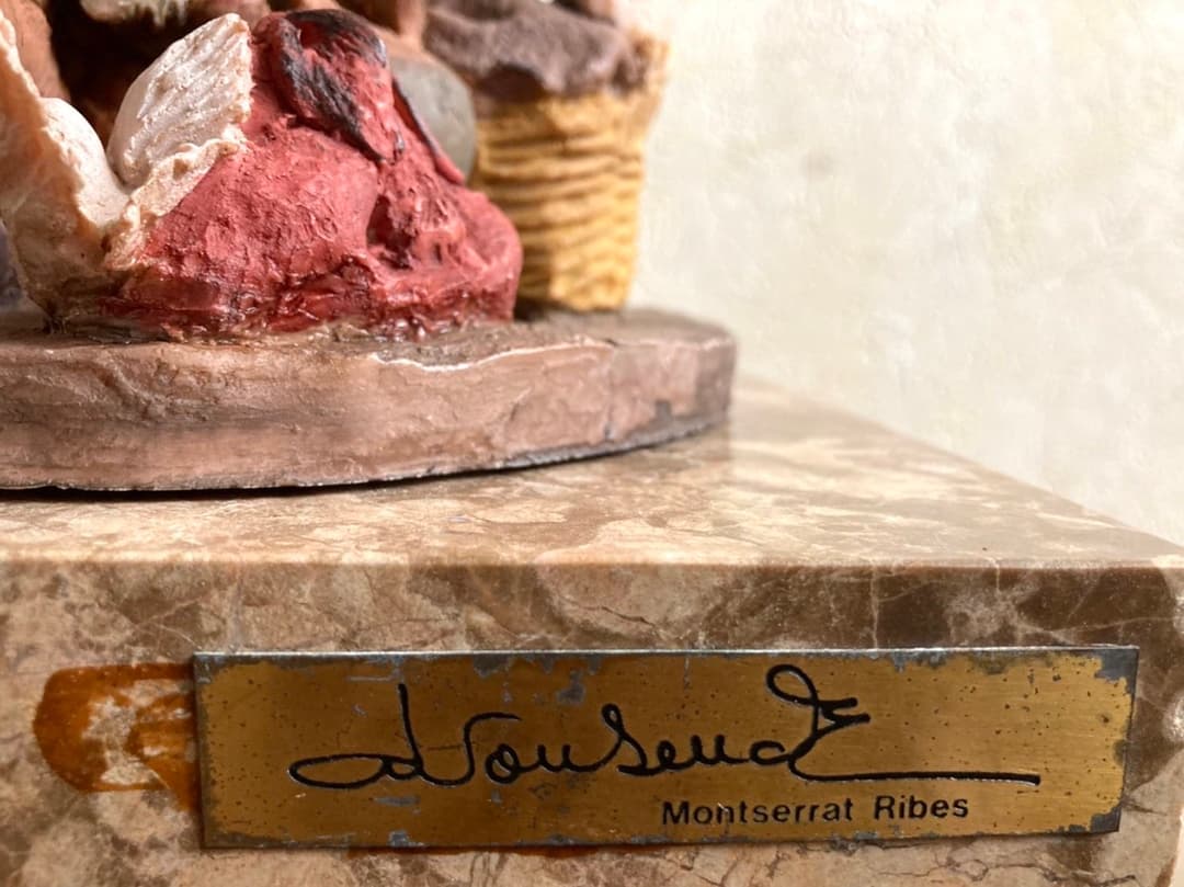Montserrat Ribes スペイン 置物 オブジェ