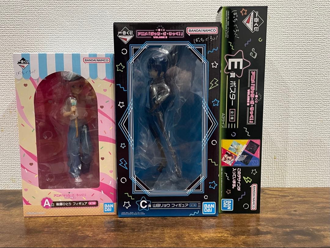 【ぼっち・ざ・ろっく！】一番くじ　フィギュア&ポスターセット