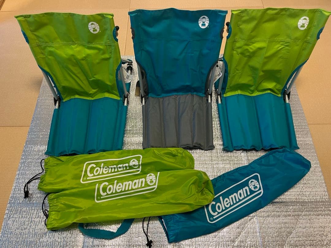 Coleman 折りたたみアウトドアチェア 3脚セット