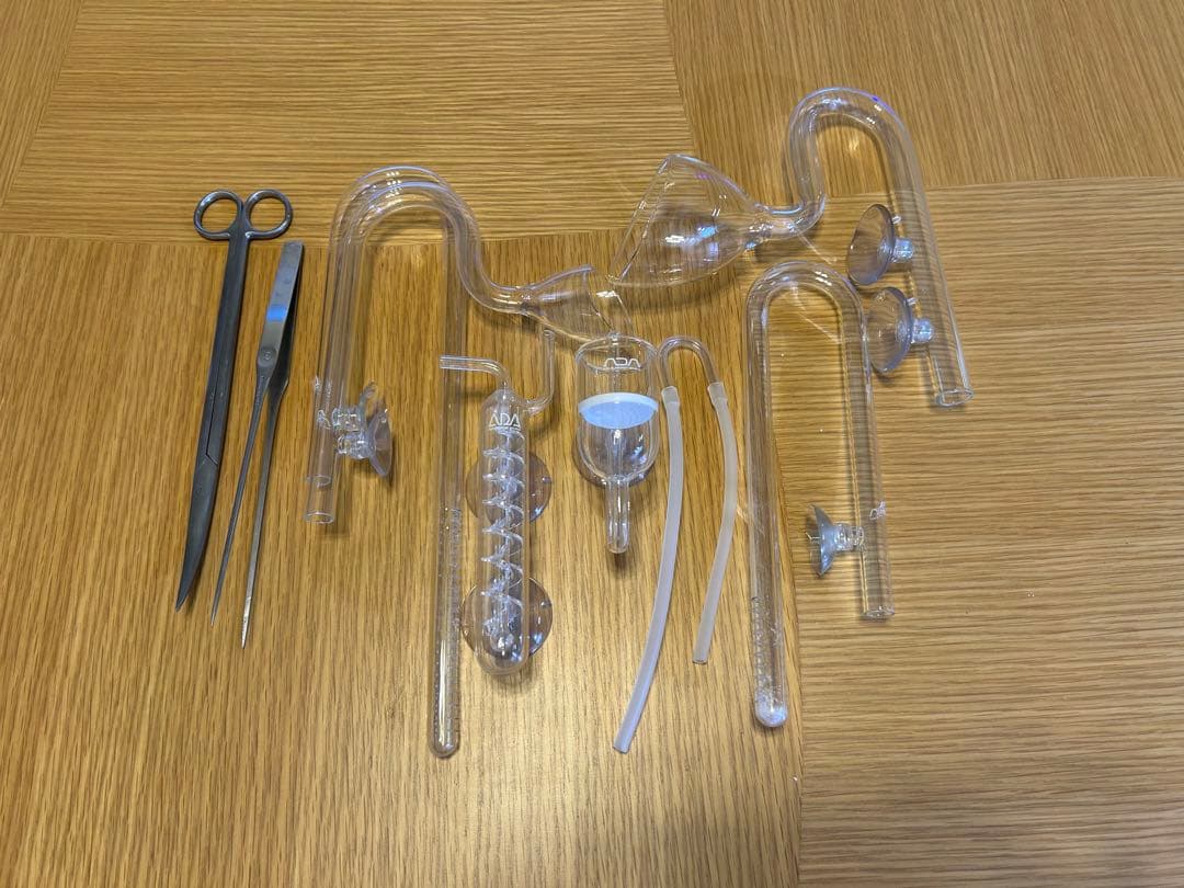 90cm水槽&キャビネット ADA製品多数！引き取りのみ販売 CO2ボンベ付き！