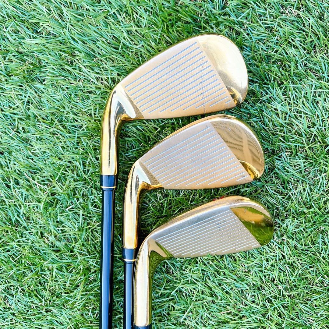 メンズゴルフクラブ　プロテック　エアーマッスル中空ハイブリッドアイアン6本セット