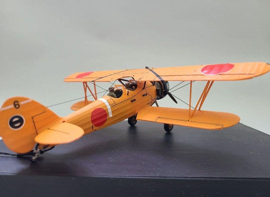 tomoya 九五式中間練習機(赤とんぼ)リアルモーターライズ完成品