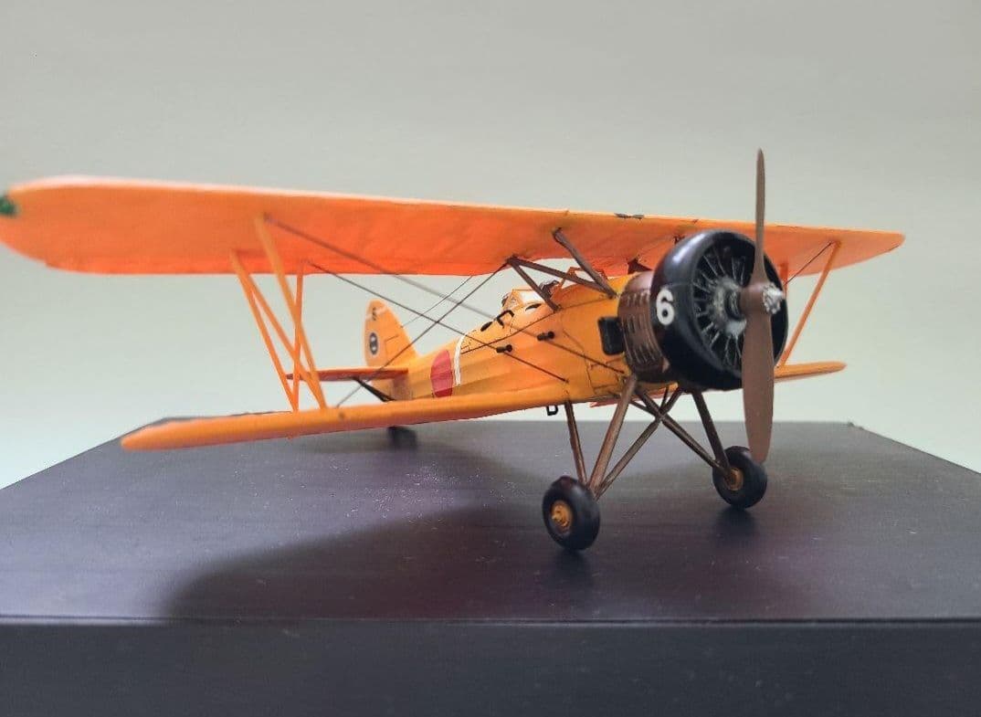 tomoya 九五式中間練習機(赤とんぼ)リアルモーターライズ完成品