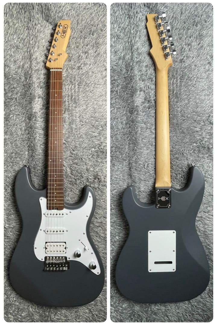 ギター HEX E100 GRAY