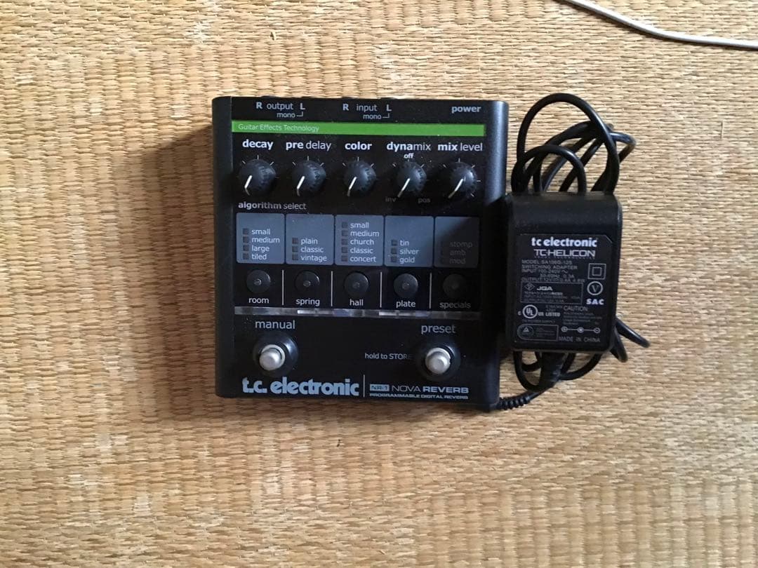 ギター tc electronic Nova Reverb